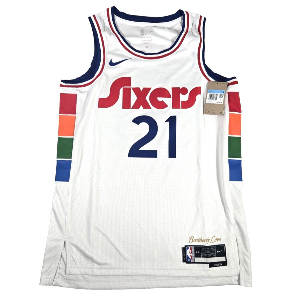 Joel Embiid 76ers 2024/25 City Edition Nike Swingman Jersey Mens Medium NBA NWT